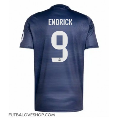 Dres Real Madrid Endrick #9 Preč 2025-26 Krátky Rukáv Dres Real Madrid Endrick #9 Preč 2025-26 Krátky Rukáv